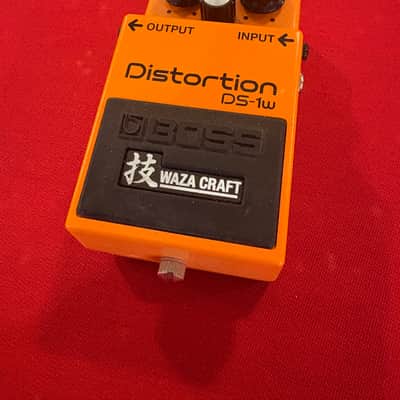 Boss DS-1 Waza Craft Distortion - Orange image 1