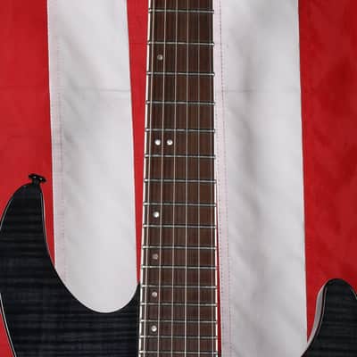 ESP LTD M-200 FM - See Thru Black image 4