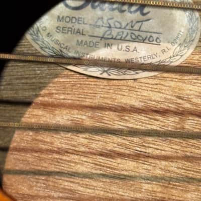 Guild B50NT Acoustic Bass 1970-80's - Natural (Westerly, RI) image 6