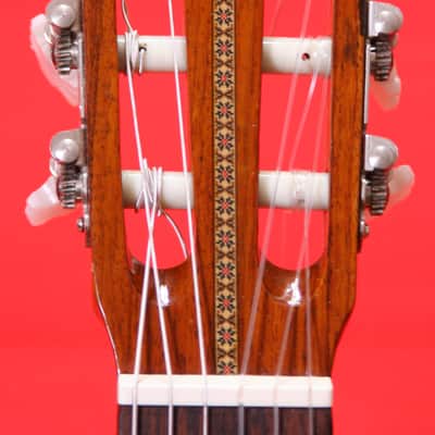 Hohner HG-14  Japanese Made Hohner HG-14 Classical Acoustic Electric Guitar With Hard Case image 4