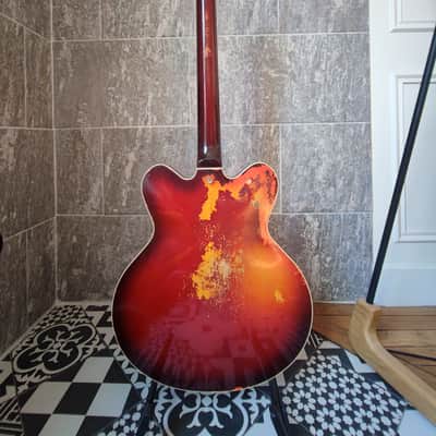 Rock N Roll Relics Lightning - Cherry Burst over Cinnamon image 5