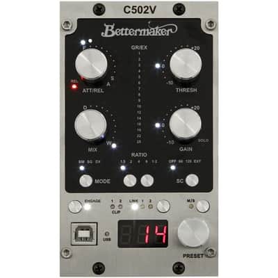 Bettermaker C502V 500 Series Stereo Compressor Module