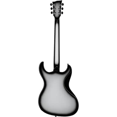 Dunable Gnarwhal DE Electric Guitar (with Gig Bag), Silverburst image 5