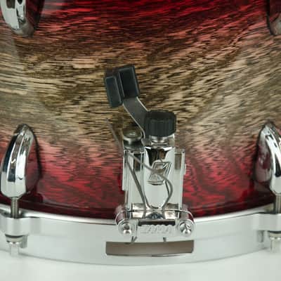 Used Tama 12" X 8" Star (Walnut) Snare Drum - Garnet Japanese Sen Burst image 6