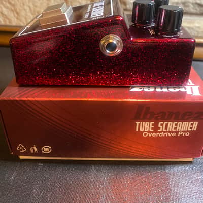 Ibanez TS808 Tube Screamer 40th Anniversary 2019 Ruby Red Sparkle image 3