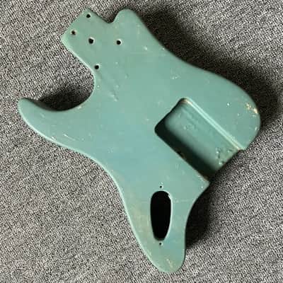 Green DIY Project Traveler Guitar Body image 7