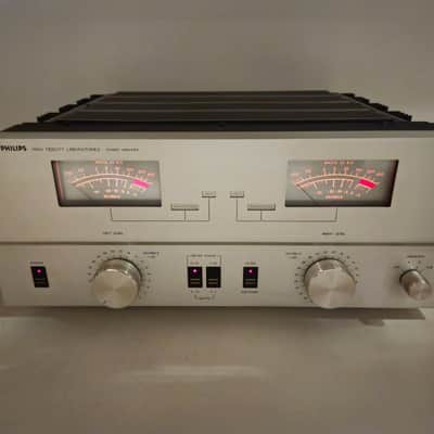 Philips - 578 - Stereo Power Amplifier - Serviced/Recapped With Nichicons image 2