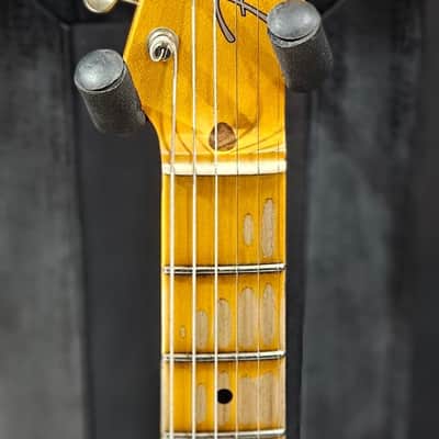 Fender Custom Shop Cunife Blackguard Telecaster w/Bigsby Heavy Relic Magenta Sparkle 2025 image 3