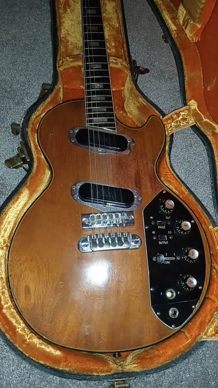 Gibson Les Paul Recording 1971 - Walnut + original Gibson hardcase - Good