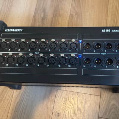 Allen & Heath AB-168 16-Channel Portable AudioRack Stage Box 2014 - Present - Black image 4
