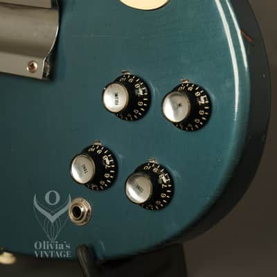 1966 Gibson Melody Maker II PELHAM BLUE image 7