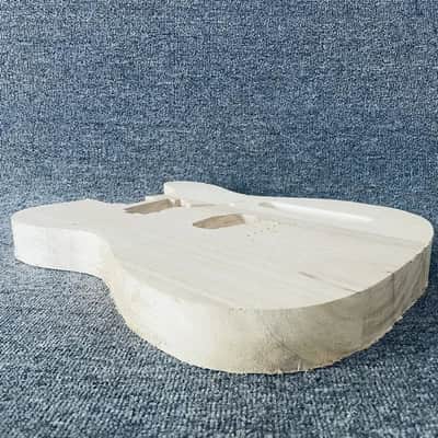 Unfinished Basswood Guitar Telecaster Tele Style Body, Humbucker Neck Pickup image 4