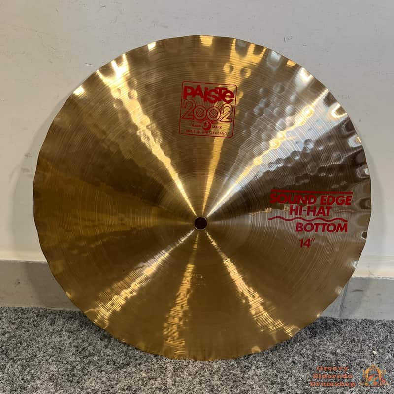 Paiste 2002 14” Sound Edge Hihat Cymbal (Bottom) image 1