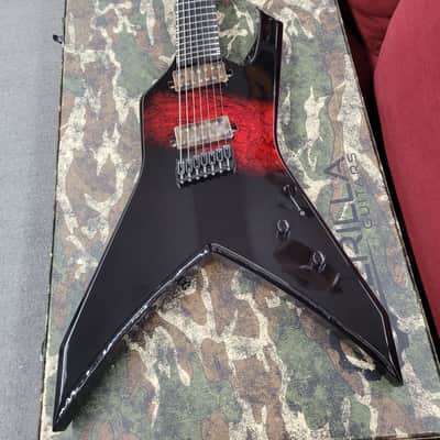 Guerilla TR-7 Custom Multi-Scale 7-String Guitar - Skarr Plasma image 1