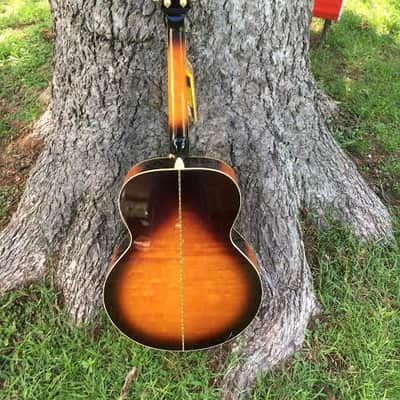 Epiphone EJ-200 VS sunburst Made in Korea  2002 Vintage Sunburst image 4