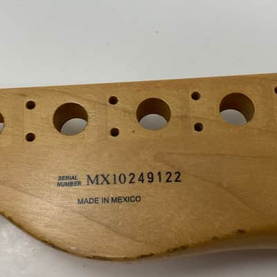 Fender Road Worn Telecaster Maple Factory Relic Guitar Neck NITRO 22032 image 8