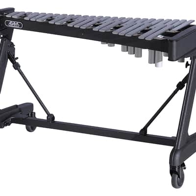 Adams Concert 3.3 Octave Glockenspiel Black Tolex Rails, W/Apex Frame (Replaces Gcv33) image 2