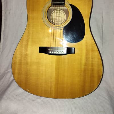 Hondo H-125 Martin D18 inspired with Hard Case image 3
