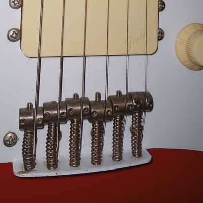 Fender Bullet H-1 with Maple Fretboard 1982 - 1983 Red image 3