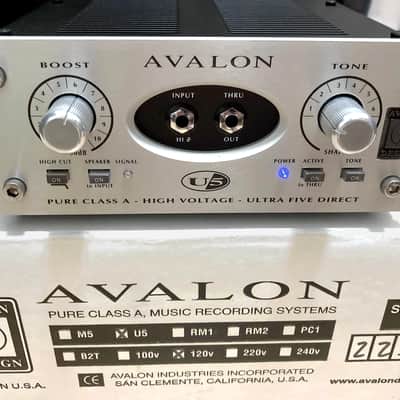 Avalon U5 Direct Box / Instrument Preamplifier Used 2 Times MINT! image 1