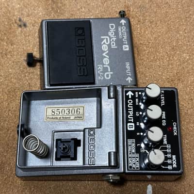 Boss RV-2 Digital Reverb (Dark Gray Label) MIJ Made in Japan image 7