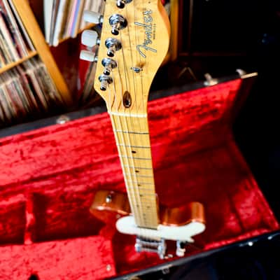 ⚡︎1995 FENDER AMERICAN TELECASTER ⚡︎ BIGSBY ⚡︎ CHAMPAGNE SPARKLE image 18