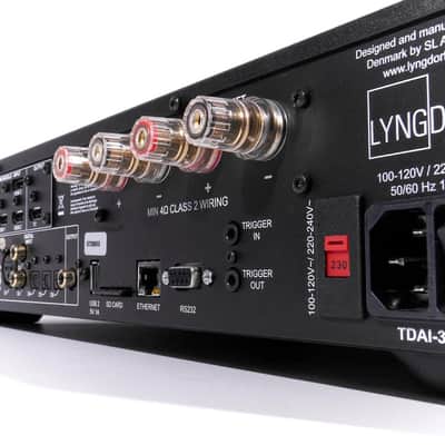 LYNGDORF TDAI-3400 Stereo Streaming & Integrated Digital Amp (Optional HDMI module INCLUDED) - NEW! image 5