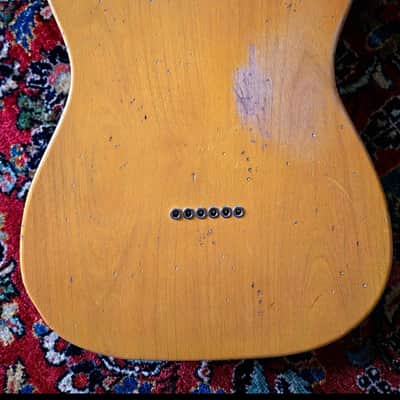 Fender Telecaster '52 RI Custom Build with Keith Richards Micawber relic image 6