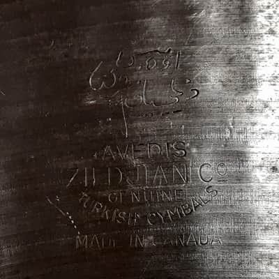 Zildjian  18" Avedis Crash Made In Canada  Traditional image 5