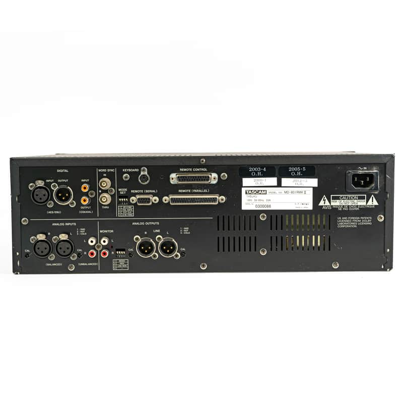TASCAM MDレコーダー MD-801R MK II 【公式通販】