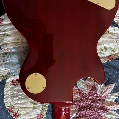 2014 Epiphone 1960 Les Paul Standard Tribute Plus - Cherry Sunburst image 4