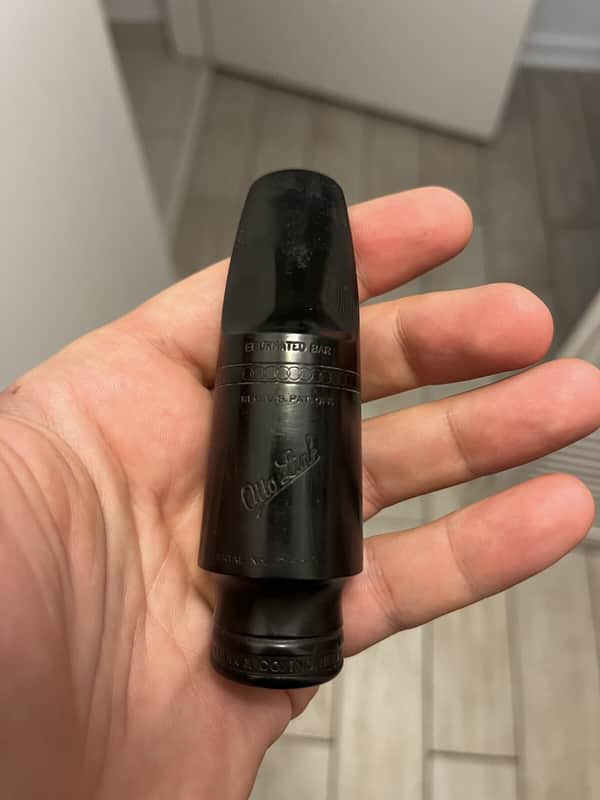 Original Otto Link Slant Signature New York eburnated bar Saxophone Mouthpiece imagen 1
