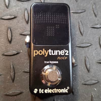 TC Electronic PolyTune 2 Noir Tuner Tuning Pedal image 1