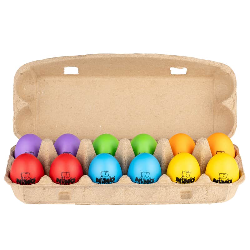 Nino Egg Shaker Set Soft Sound 12 pcs. image 1