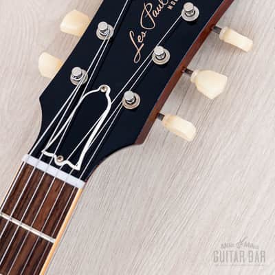 2022 Gibson Custom Shop Historic 1959 Les Paul Standard R9 70th Anniversary Washed Cherry Sunburst Gloss image 4