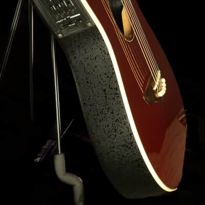 2005 Fender Telecoustic Electric-Acoustic Guitar | Fishman Electronics | Crimson Red | Telecaster Style image 5
