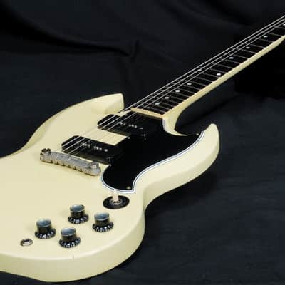 GIBSON CUSTOM Murphy Lab 1963 SG Special Reissue Ultra Light Aged -2020- Classic White [002193] (05/04) image 3