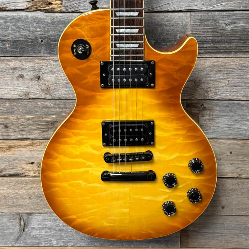 Epiphone Les Paul Custom Shop Classic Quilt Honey Burst 1999 - 2002 image 1