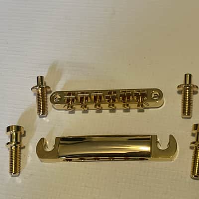 2025 Era Epiphone Les Paul & SG Model Gold LockTone Tune O Matic Bridge & Tailpiece