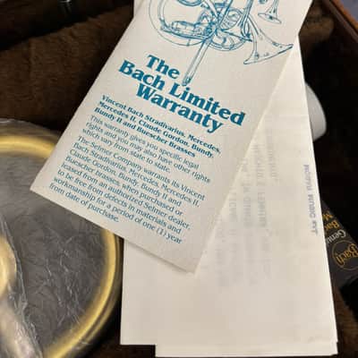 Bach LT42 Tenor Trombone (SN: 67171) image 2