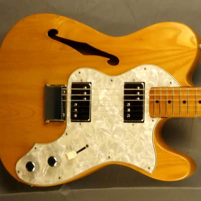 VIDEO- GRECO Telecaster Thinline TE-500 1973 - Ash Nat - Japan Import image 3