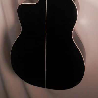 Takamine GC2 CE BLK Nylon Classical Cutaway Acoustic Electric Guitar Black NEW image 6