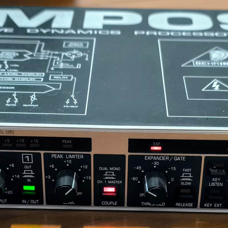 2000s Behringer MDX 2100 Composer Dynamics Processor Standard