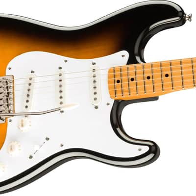 Fender Squier Classic Vibe '50s Stratocaster Electric Guitar, 2-Color Sunburst image 4