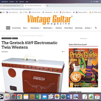 Gretsch 6161 Country Gentleman amp 1956 Near Mint! 14 Watts image 24