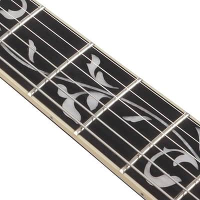 Ibanez AS93QMSP-DBS Artcore Expressionist Dark Brown Sunburst image 4
