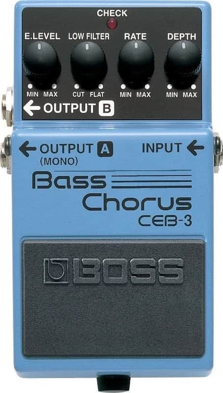 Boss CEB-3 Bass Chorus - Blue image 1