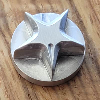 Ghost Electronic 1.0 5 Point Star Knob 2021 Aluminum, Stompbox, Guitar Knob, Guitar Effect image 2