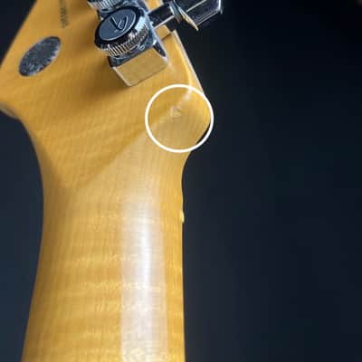 Fender American Select Series Stratocaster w Flame Maple cap 2011 - Gloss Dark Cherry Burst image 9