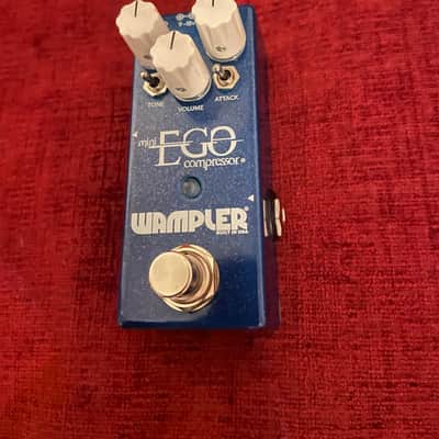(Mint Condition) Wampler Mini Ego Compressor 2010s - Blue (Boxed With Extras) image 3